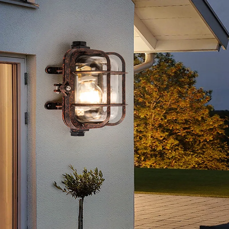 

Американский ретро-светильник LED для наружного освещения, водонепроницаемый, для коридоров и вилл