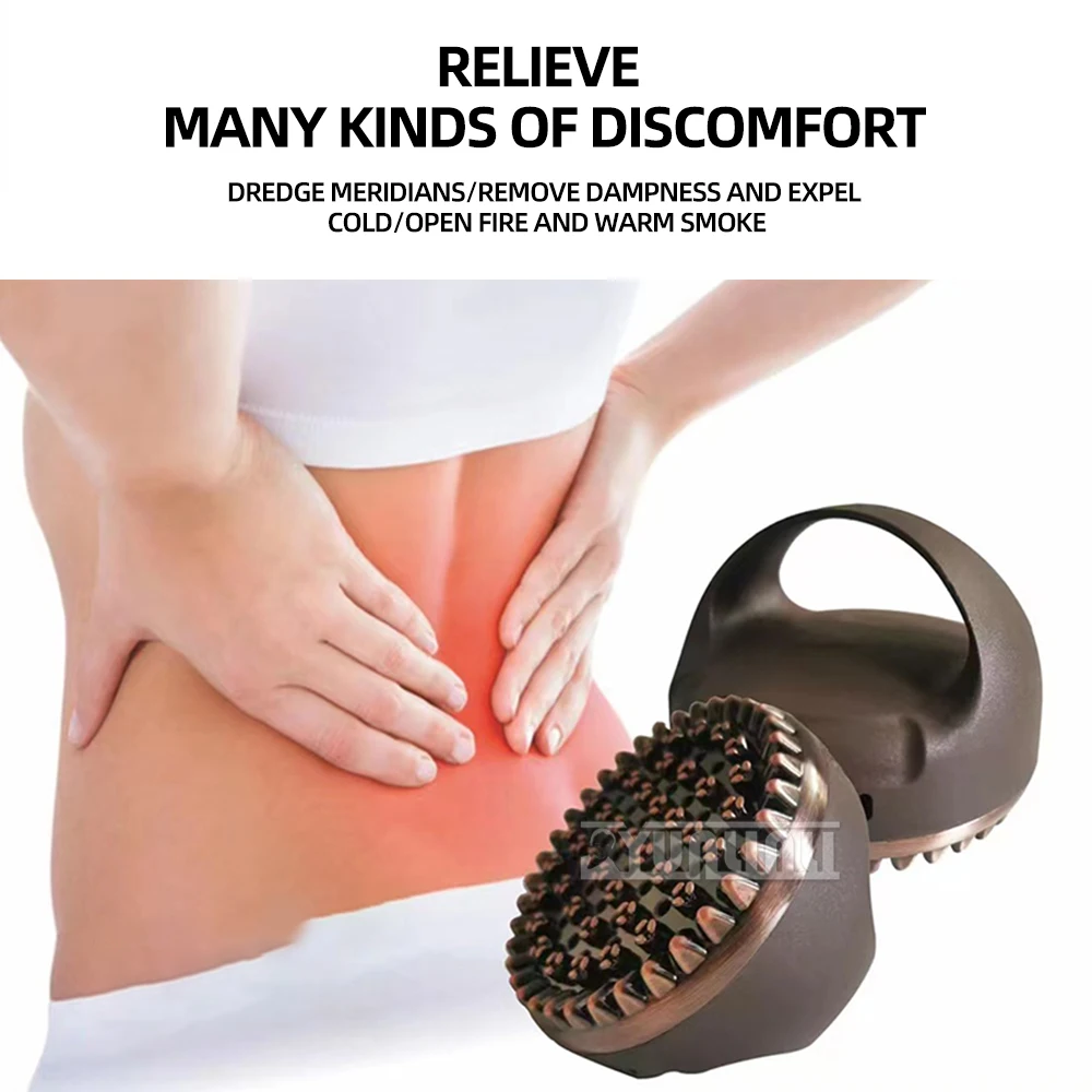 Beauty salon, health center, beauty industry, whole body scraping massage, rubbing abdomen