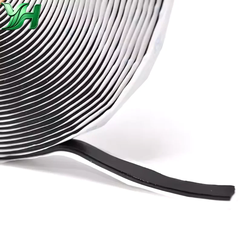 Black Vacuum Seal Tape, Butyl Rubber, 3mm X 12mm, for Infusion/Vacuum Bag Sealing, Cars, Composite Molding Sealing, 150°C