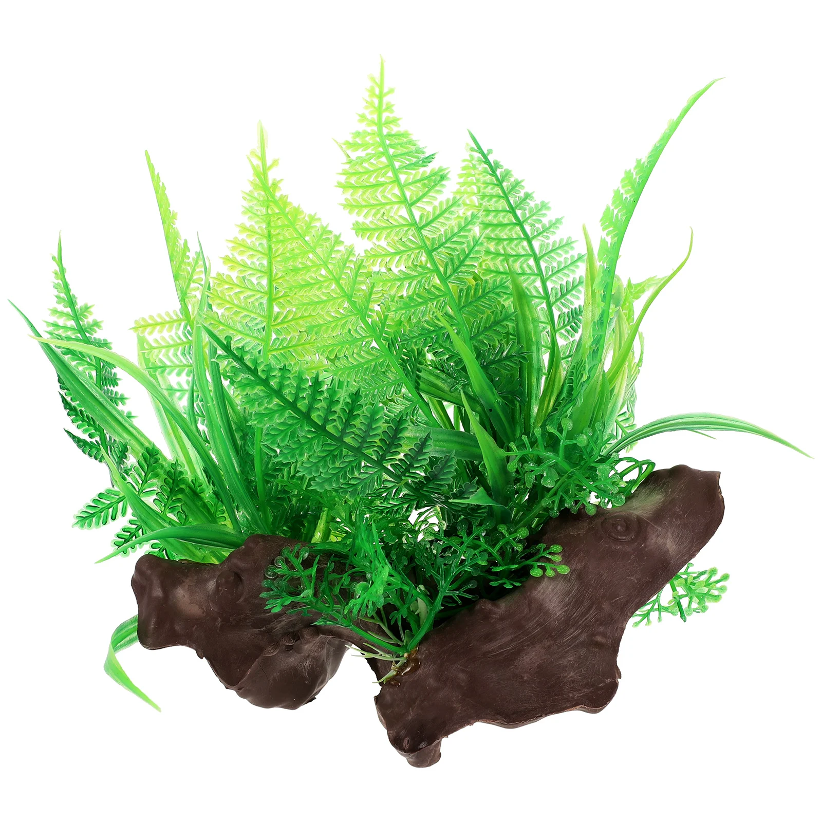 

Artificial Grass for Aquarium Stylish Decor Fake Freshwater Plants Fish Tank Supplies Realistic Decorations Home Pet Use Long