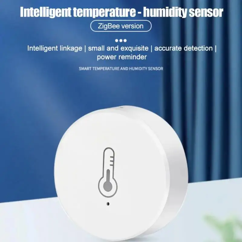 Tuya Real Time Temperature And Humidity Sensor Work With Alexa Home Smart Home Smart Life/Tuya Smart App Control Sensor