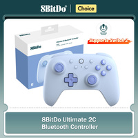 8BitDo Ultimate 2C Bluetooth Controller for Nintendo Switch 2,1 Gamepad Joystick with 6-axis Motion Control and Rumble Vibration