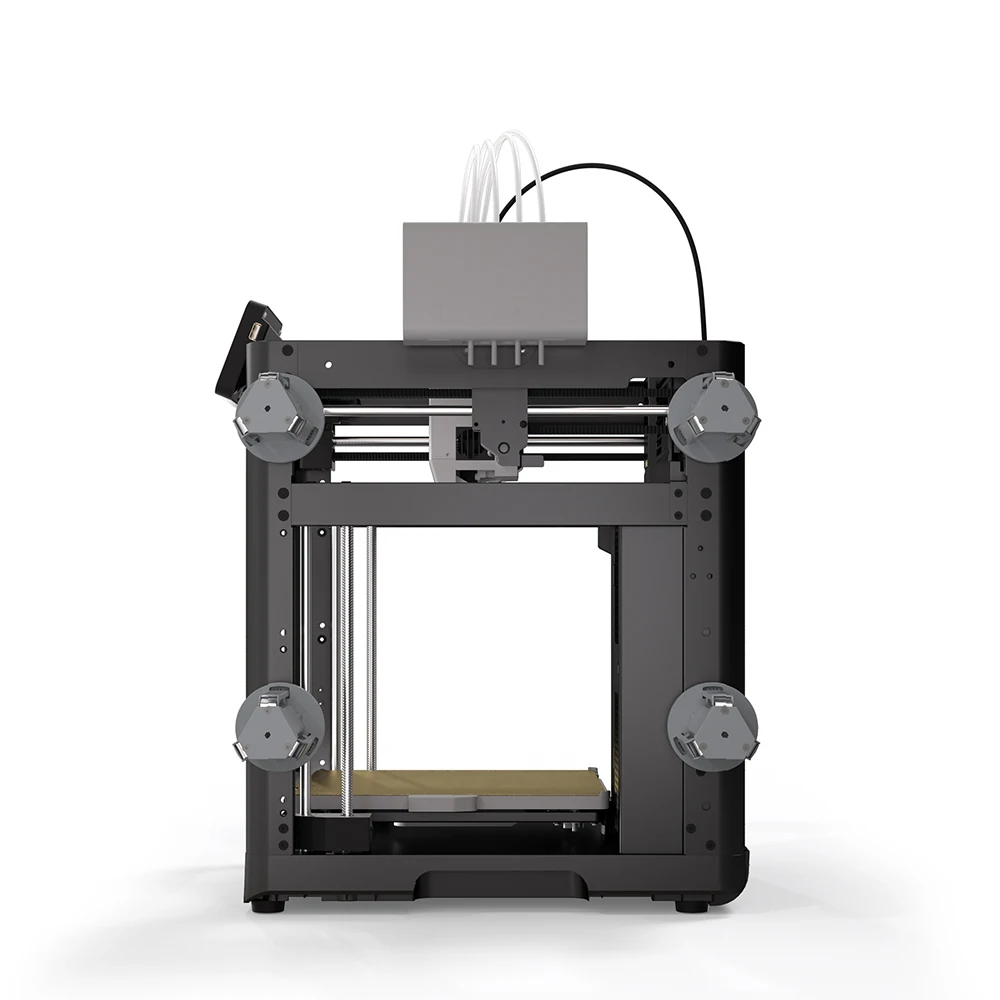 طابعة FLASHFORGE AD5X ثلاثية الأبعاد، نظام خيوط ذكي للطباعة متعدد الألوان، بنقرة واحدة، التحكم في مجموعة التسوية التلقائية