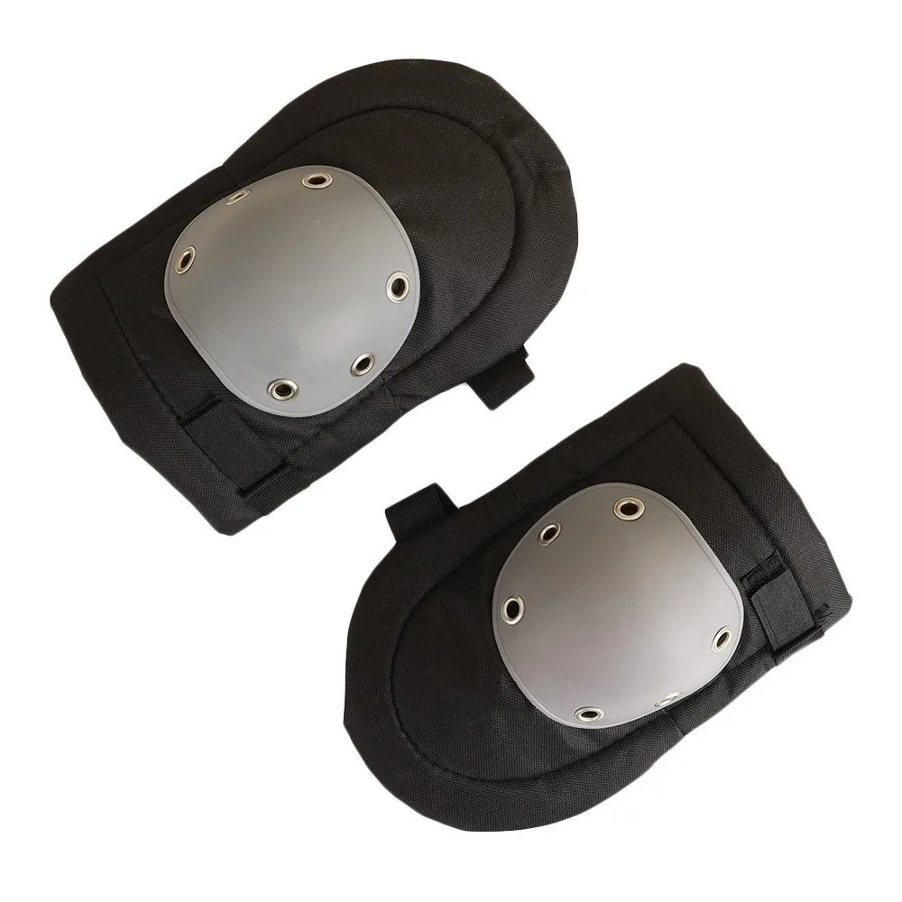 Soft Work Knee Pads Adjustable Straps Black Professional Knee Pads Protective Padding Protective Knee Pads Skating