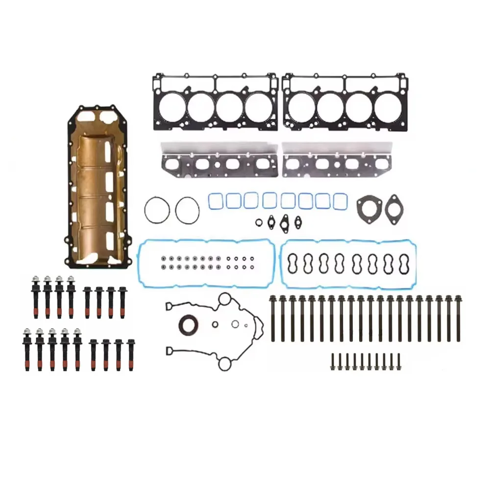 Engine Parts Full Gasket Set Head Bolt Fit 5.7 For Jeep Chrysler Aspen Dodge Durango Ram 1500 2500 3500 5.7L V8 OHV HEMI 09-20