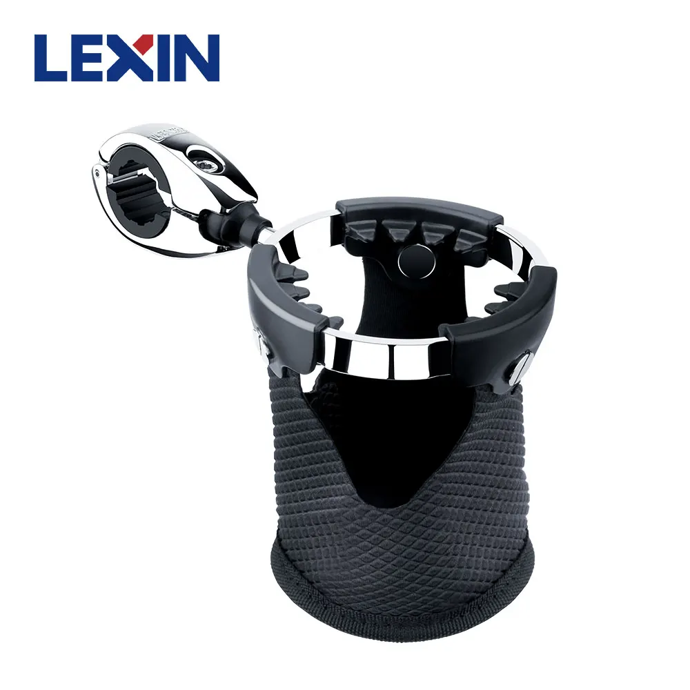 LEXIN LX-C3 Motorcycle Cycling Drink Cup Holder Water Beverage Support Handlebar Bottle holder for Motorbike/Bike Accesories