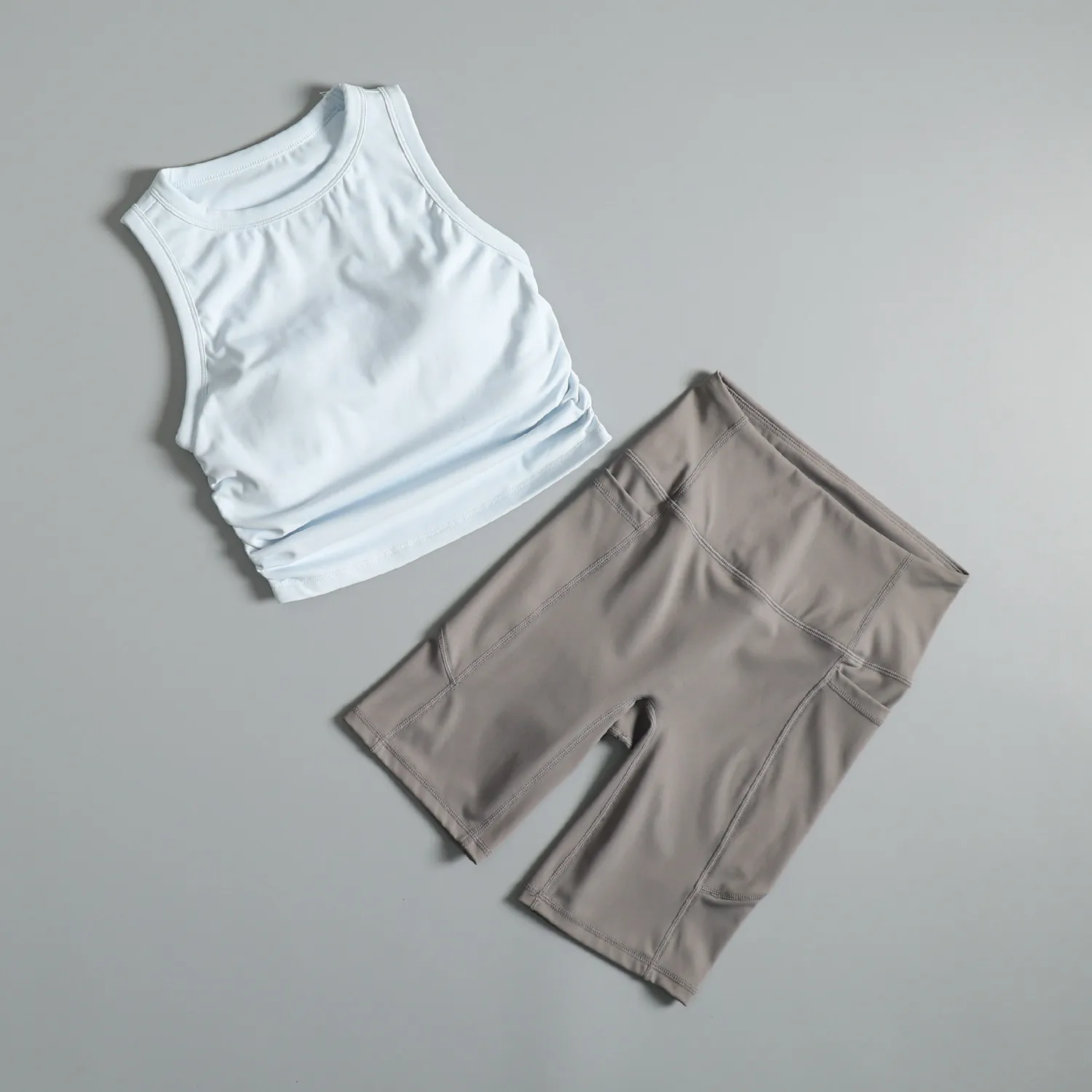 

Running training set for women summer all-in-one yoga fitness vest high-looking Pilates sports quick-drying suit