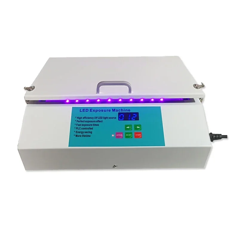 Mini Light Emitting Diode Exposure Unit Polymer Platemaker Pad Printing Resin Polymer Exposure Machine
