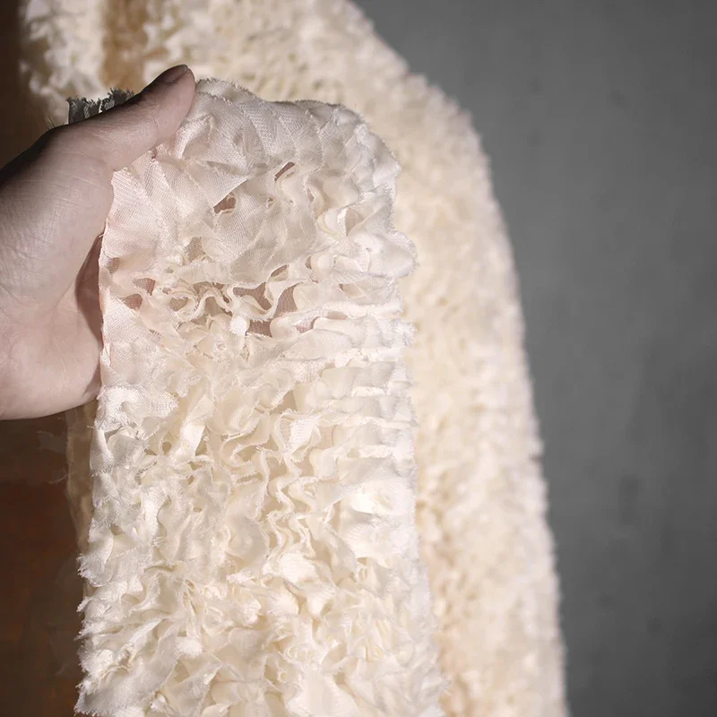 

Жаккардовая текстурная ткань с трехмерным рельефом, жаккардовая текстурная юбка, дизайнерская ткань