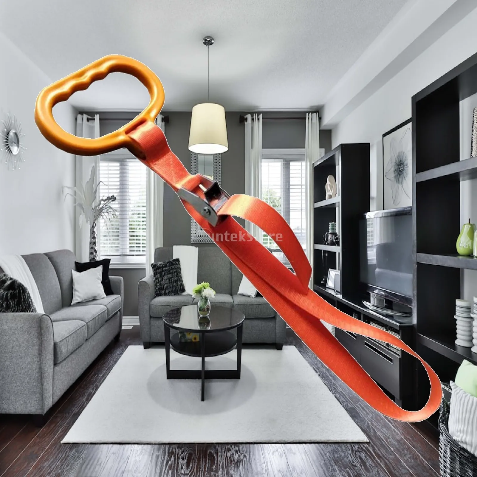Heavy Duty Extension Cord Storage Strap Hanger Adjustable Organizer for Garden Water Hoses Cables Boat RV