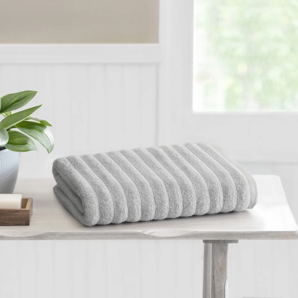 مناشف حمام ذات أداء محكم، عبوة من قطعتين سريعة الجفاف من القطن الناعم الممتص وخفيفة الوزن ومتينة ومقاومة للبهتان وقابلة للغسل في الغسالة #4