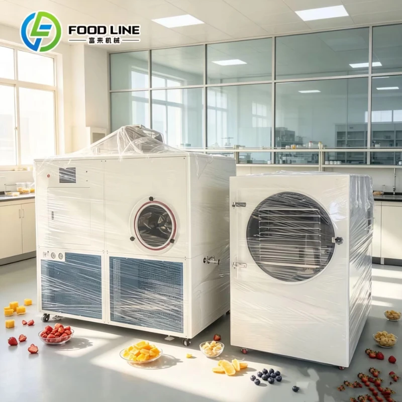 Customized Commercial Multi‑color Vacuum Freeze Dryer Home Freeze Dryer Fruit Vegetable Snack Food Lyophilizer