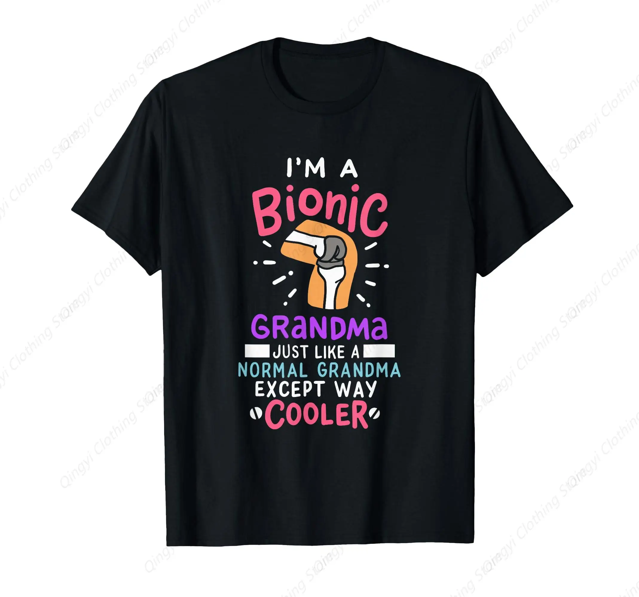 

Knee Replacement Bionic Grandma After Surgery Gift T-Shirt