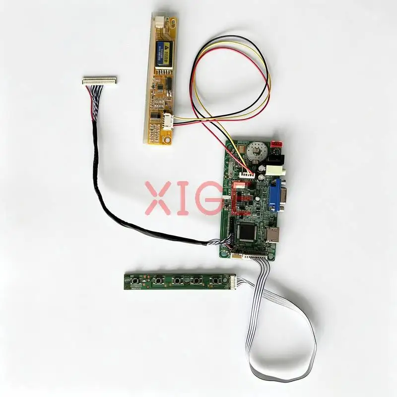 

For IAXG15S LTN141XB LP141X13 LTN141XA LCD Monitor Controller Drive Board DIY Kit 1024x768 1024*768 HDMI+VGA 1-CCFL LVDS 30-Pin