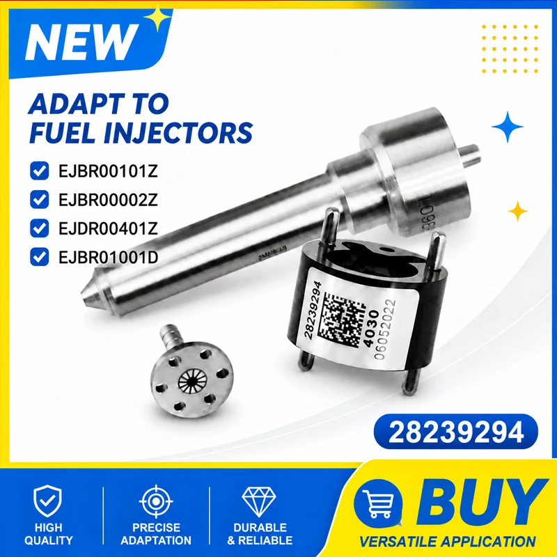 28239294 Control Valve And Fuel Spray Nozzle L096PBD For EJBR00101Z EJBR00002Z EJDR00401Z Fuel Injector LE2042