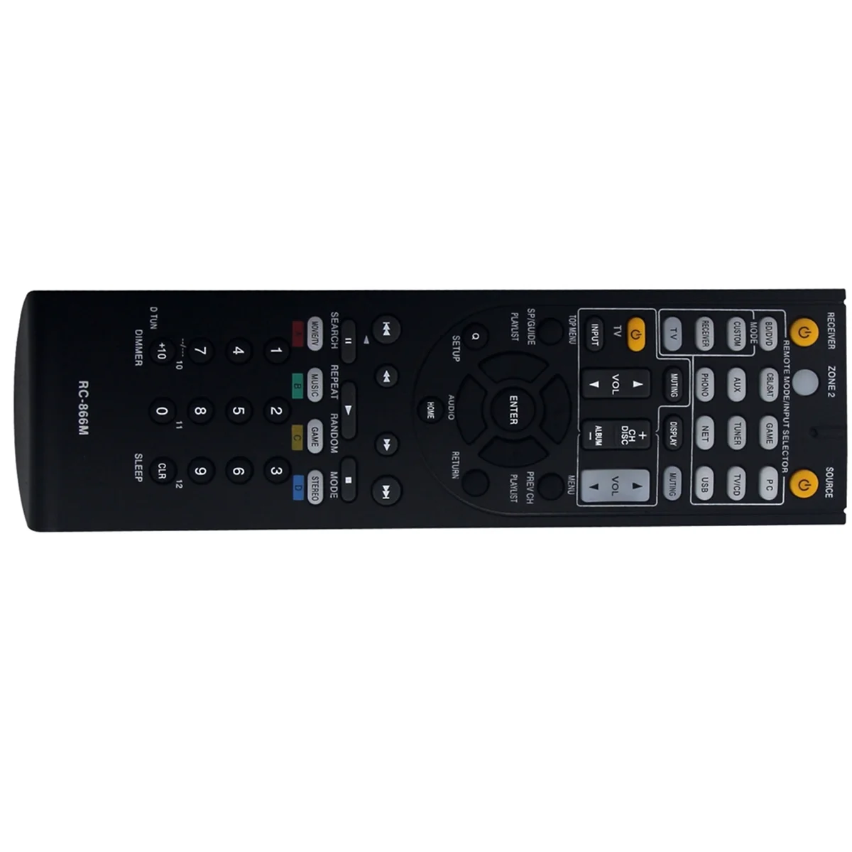 

RC-866M Замена пульта дистанционного управления для AV-ресивера Onkyo RC866M TX-NR626 HT-RC560 RC-868M HT-S5300 HT-S6300 HT-S7300 HT-R391&Y96A