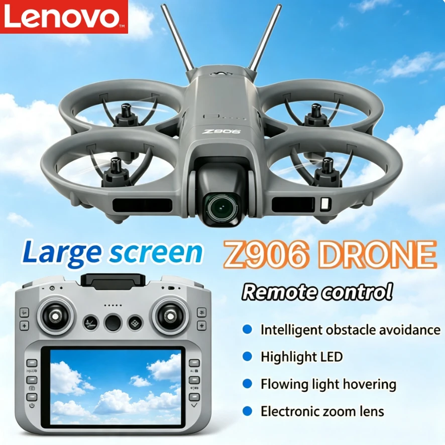 Drone Smart Rc Foldable - Lenovo Z906 GPS Foldable Drone 8K