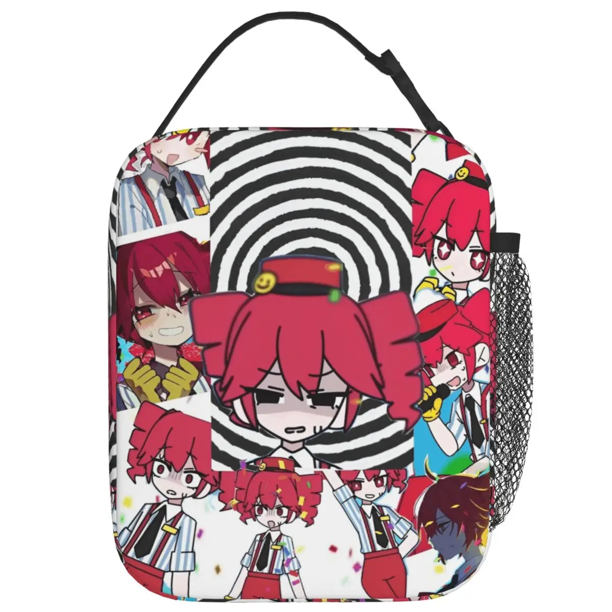 

Хип-хоп аниме Kasane Teto Сумка для обеда для мужчин Ланч-бокс Kawaii Пляжная сумка-холодильник Портативная оксфордская термосумка-тоут