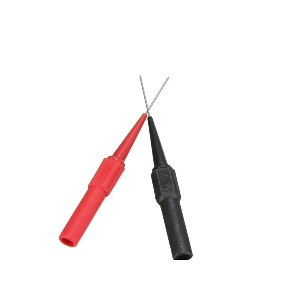 Sondes de pointe de voiture, outils de diagnostic, multimètre automatique, fils de test, extension, piercing arrière, sondes de pointe illac, outils