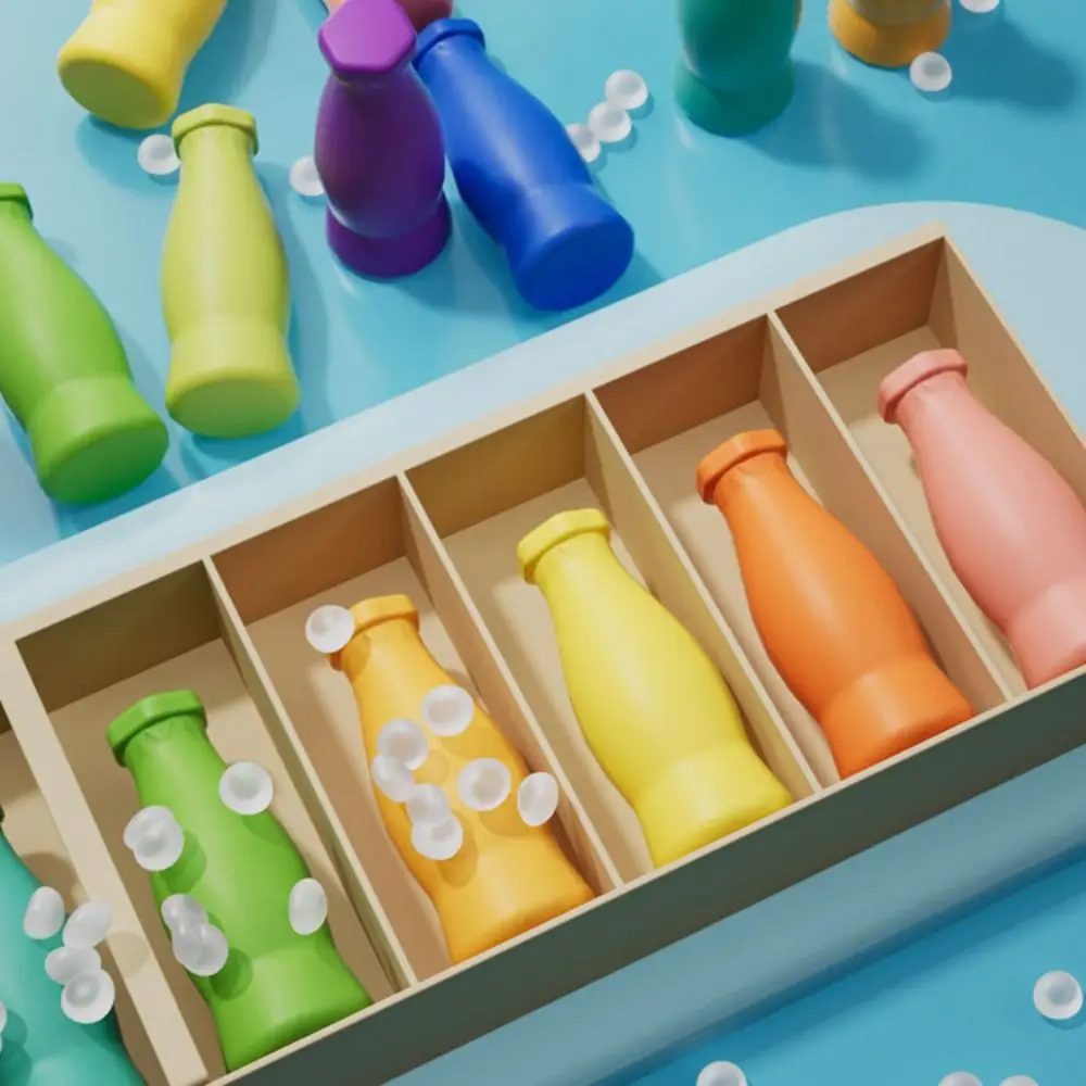 Montessori-personage puzzelspel Vroeg educatief matchspel Geheugen Logisch denken Training Multifunctioneel