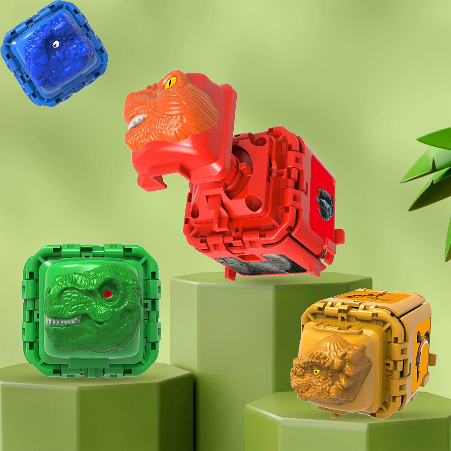 

Креативный кулак, ножницы, каменная ткань, магнитный динозавр, изменение лица, Интерактивная головоломка для дуэли (случайный цвет)