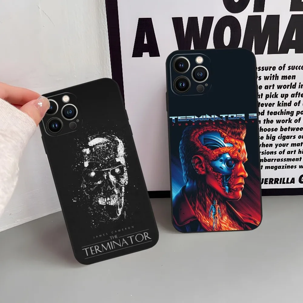 The Terminator Movie Phone Case for iphone 15 Pro 14 13 Mini 11 12 Max Xr X Xs 7 8 Plus 6 Cover