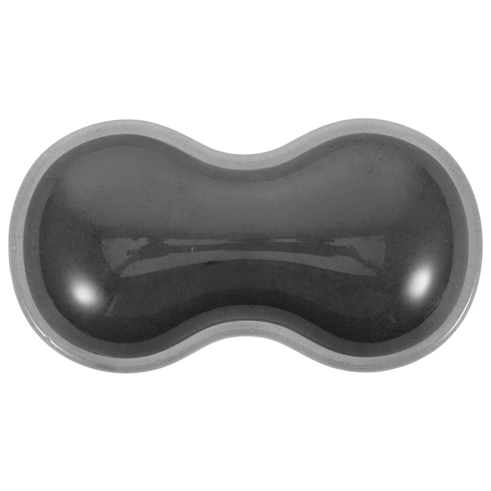 

Silicone Mouse Wrist Pad Black Non Slip Rubber Base for Laptop Desktop Gaming Comfortable Support Long Hours Work