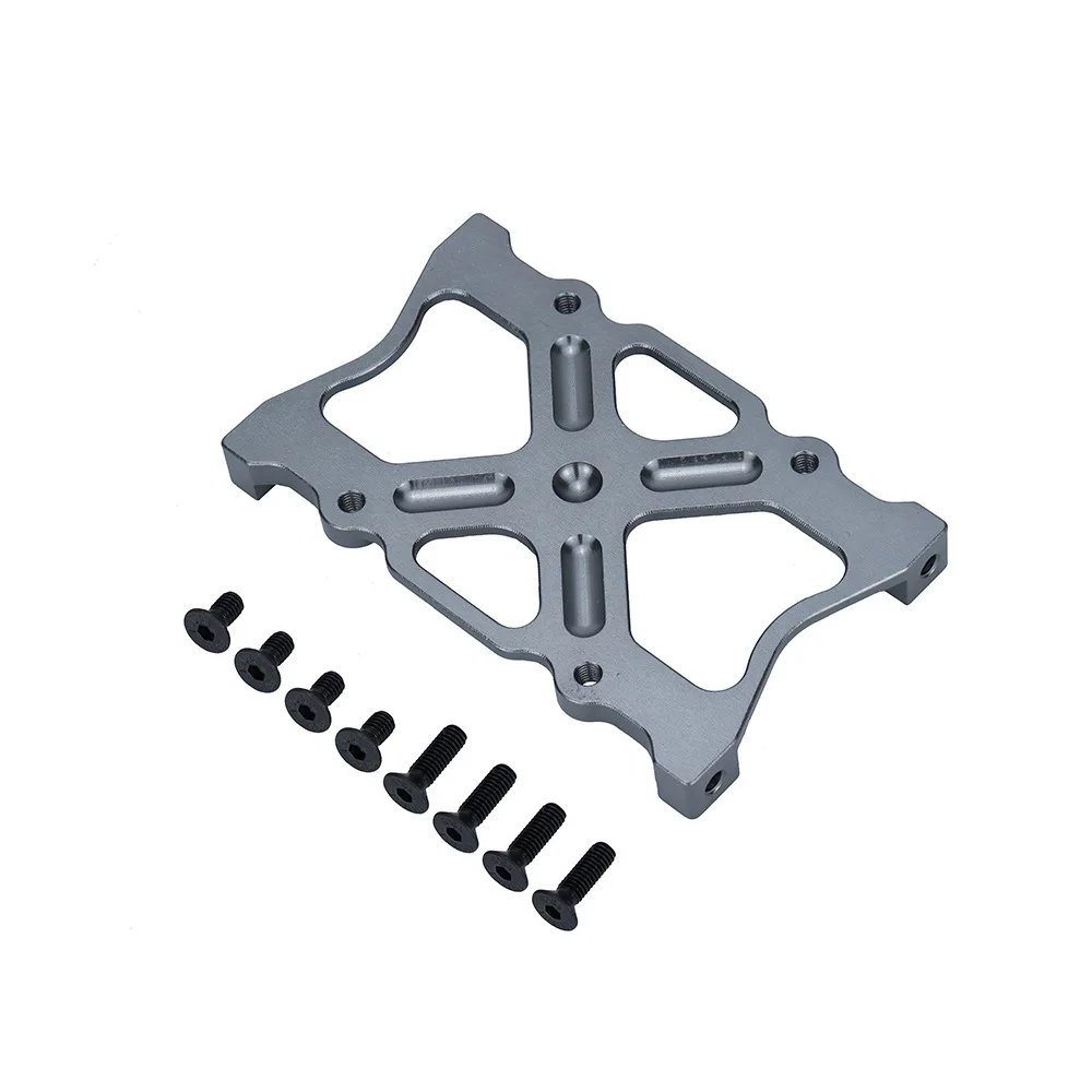 Metal Alloy Chassis Support Beam Mounting Axial SCX10 1/10 RC Crawler Fitting Mounting Bracket Plate