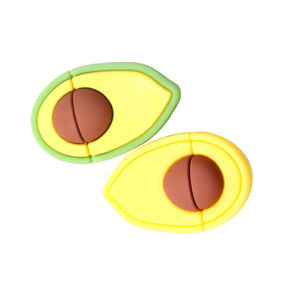 Высокоскоростной флеш-накопитель 64 ГБ, Мультяшные подарки с фруктами, милая ручка, 128 ГБ, флеш-диск USB 2,0 32 ГБ, U-диск с зеленым авокадо, 16 ГБ, 8 Гб