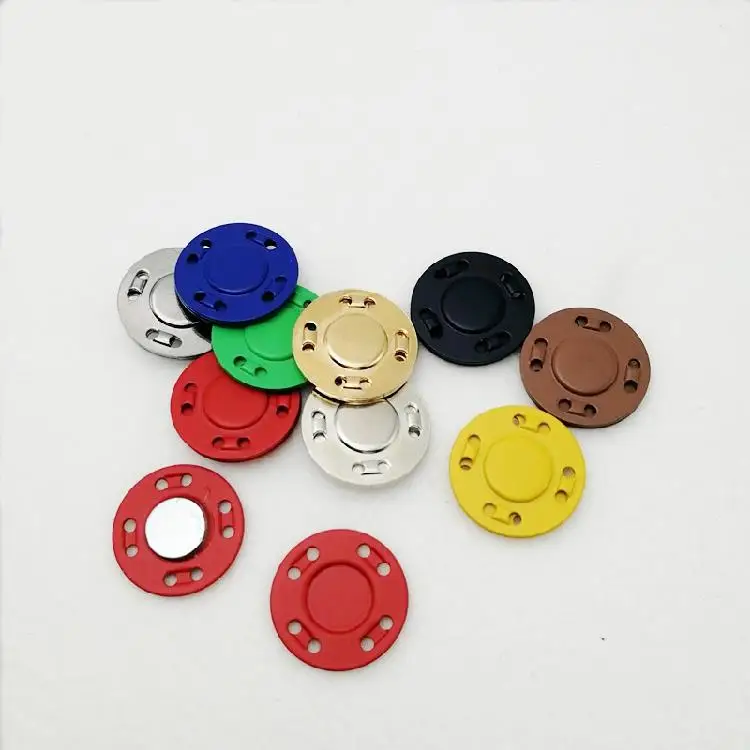 

Metal Magnetic Button Invisible Bag Clasp Clothing Fastener Hand Sewn Mother-Child Button for DIY Sewing And Home Crafts