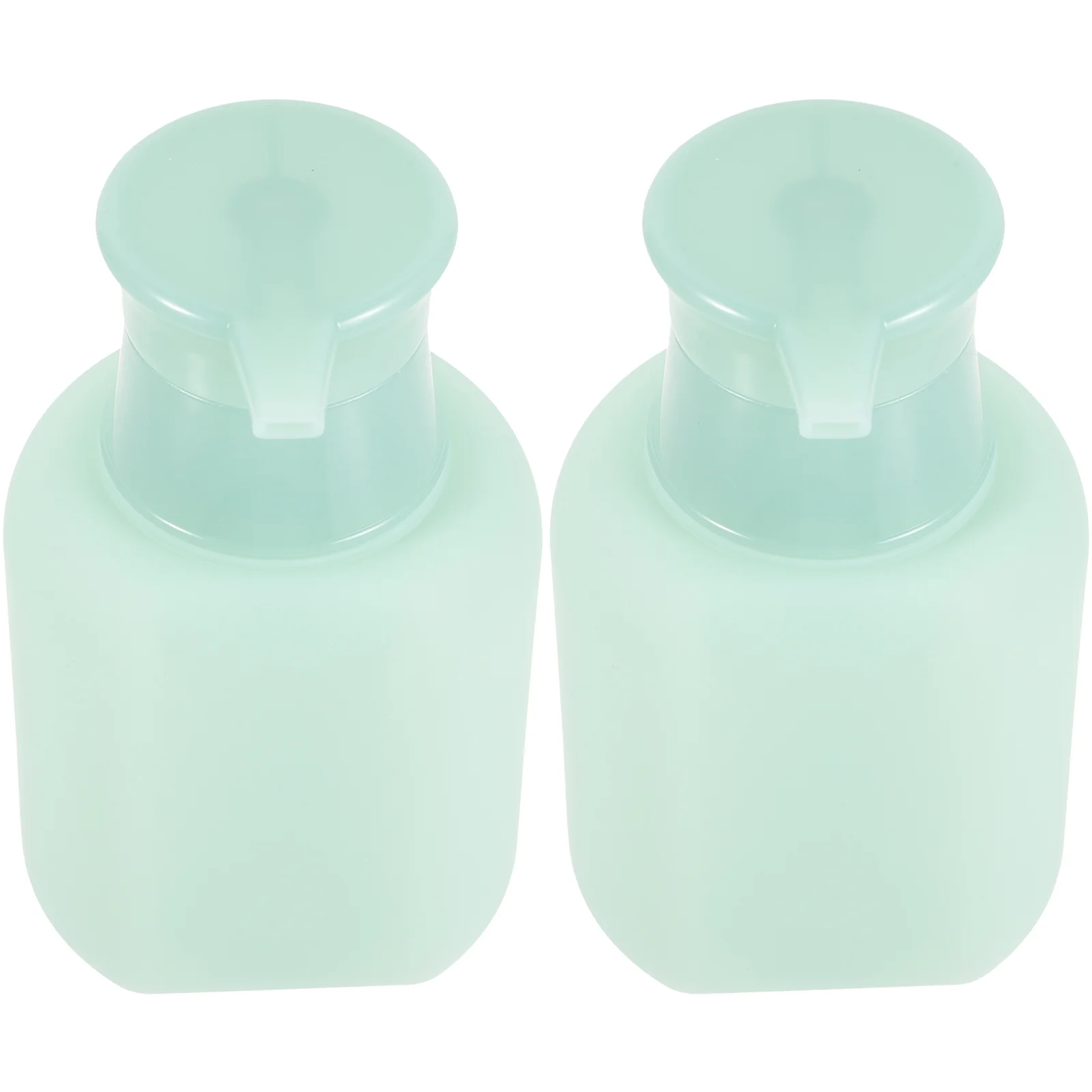 

2 Pcs Shower Gel Bottle Shampoo Dispenser Pump Empty Refillable Bottles Lotion Plastic Travel Press