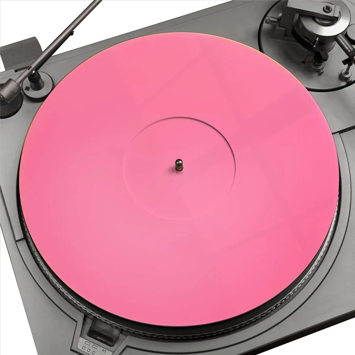 A72Z 300mm X 3mm Acrylic Slip Mat for Phonograph Turntable Vinyl Anti-Static Practical Disc Player LP Mat Vinyl Record Pad,D