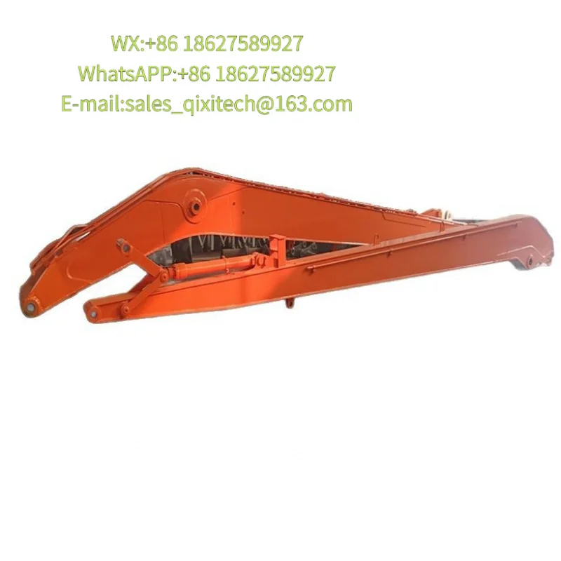 Excavator Extended Arm River Dredging Piling Arm Multiple Brands Compatible Extension Parts