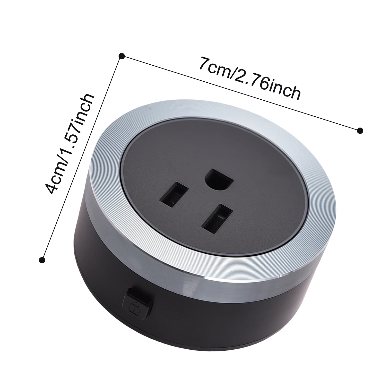 Electric Rail Adapter 3250W Track Adapter Socket Adapter Electric Rail Adapter Easy to Insert and Disassemble