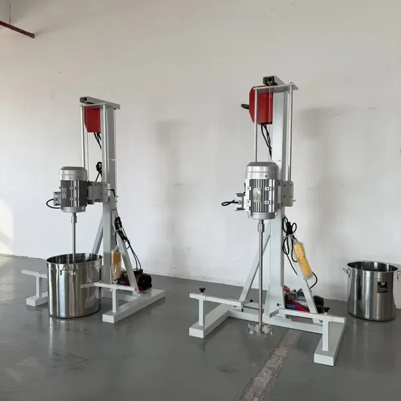 Pneumatic Lifting High Speed Disperser Dissolution Dissolving Mixing Making Machine for Ink Chemical