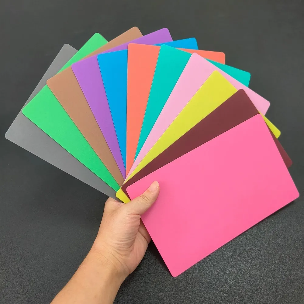 VORMIR 50pcs Transparent Color Changing Back Film Cutting Material for Plotter Machine Phone Back Skins Protective Sheets