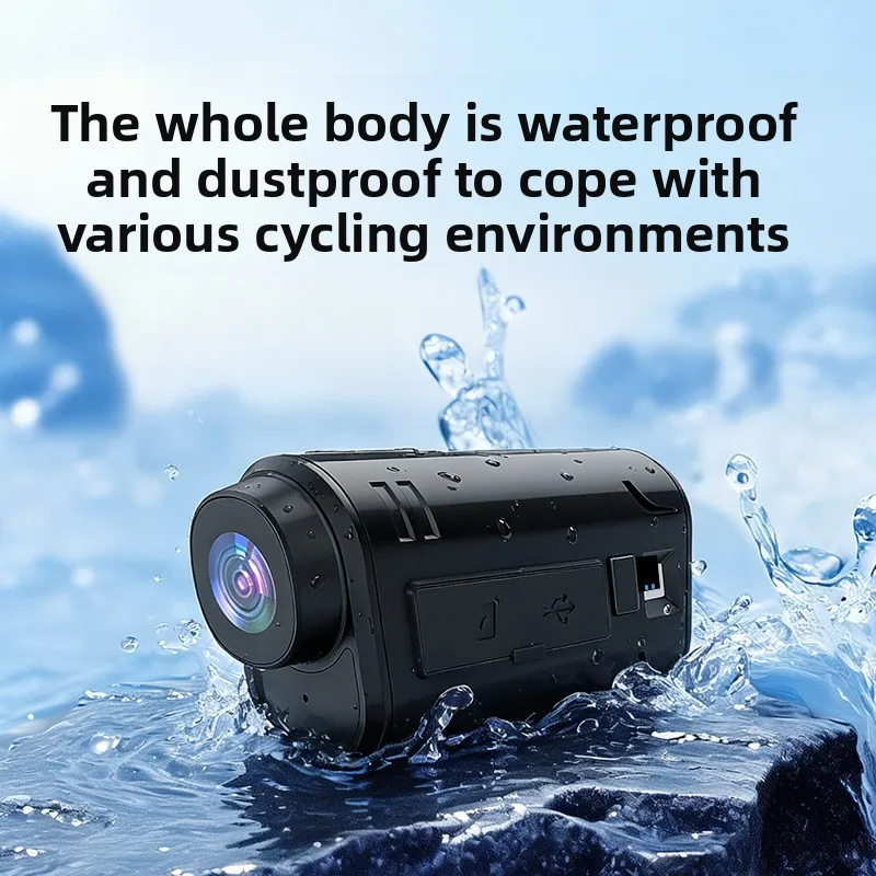 Dual Lens Helmet WiFi Riding Camera, 1080P Motorcycle Dash Cam Recorder OEM ODM