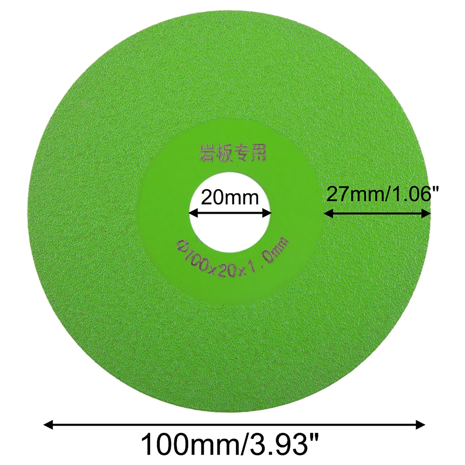 Cutting Discs Achieve Fast Accurate Cutting with This 100x20x1mm Diamond Cutting Wheel Resistant to High Temperatures