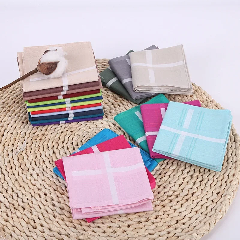 3 шт. полотенец 43x43 см, классические, из мягкого хлопка