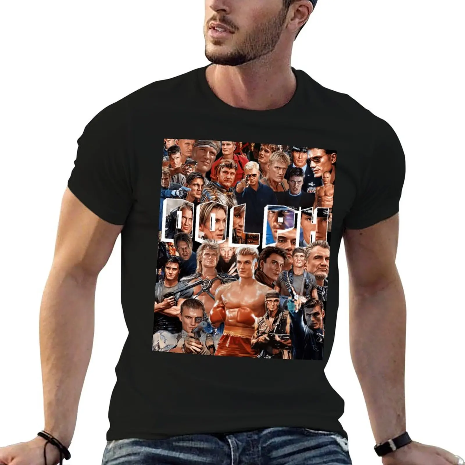 Dolph The Big Swede T-Shirt Casual Minimalist Short Sleeve Top