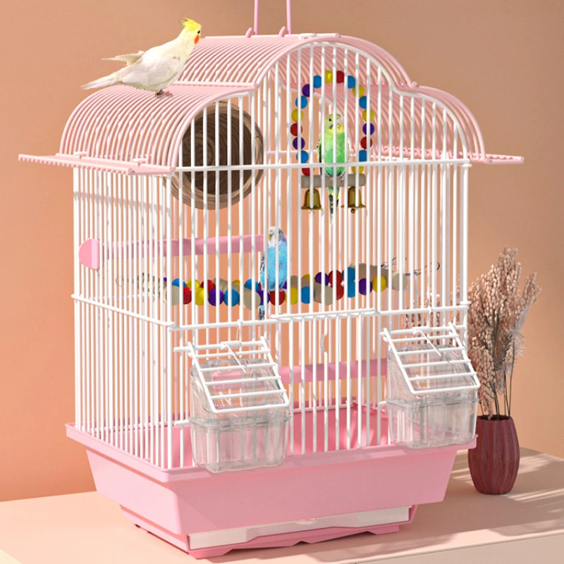 

Metal Pigeon Parrot Bird Cage Garden Loungefly Habitat Decors Bird Cage Parrots Decoration Gabbia Per Papagalli Furniture YN50BC