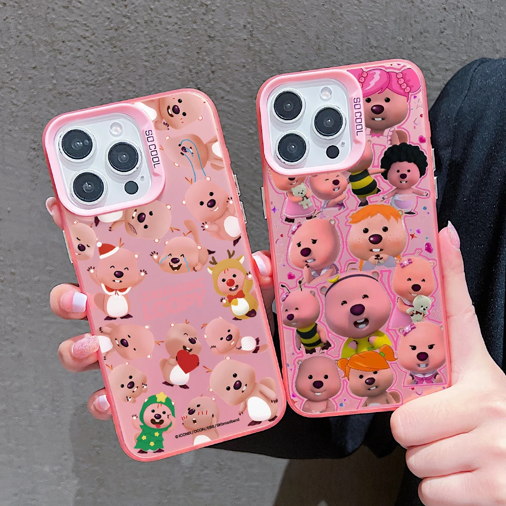 Phone Cases Loopy - Чехол для телефона Pink Beaver L-Loopys
