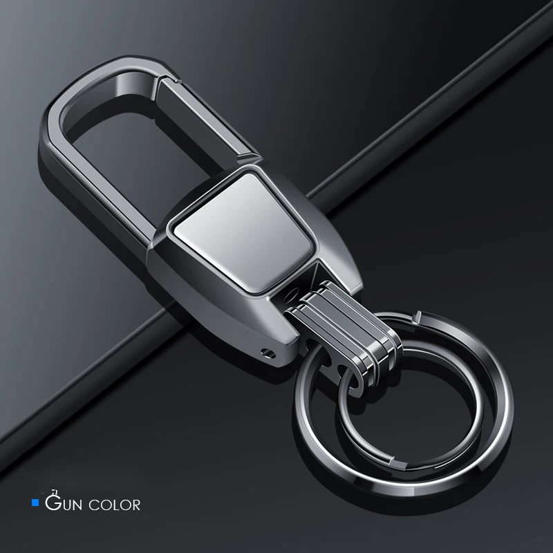 3D Metal Key Rings Holders Keyring Keychain For Mercedes Benz BMW Audi Honda Toyota Ford Jeep Volkswagen