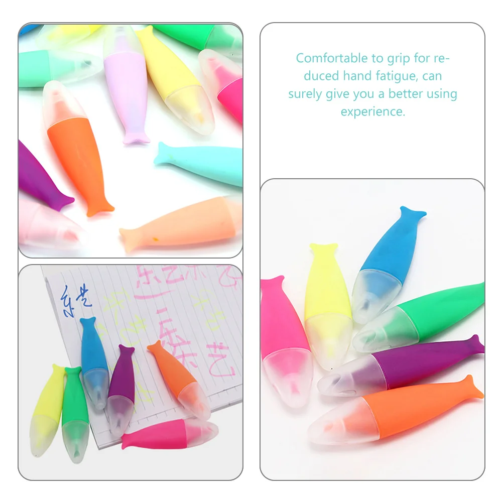 

Fluorescent Watercolor Pen Highlight Marker Highlighter Markers Coloring Highlighters Cute