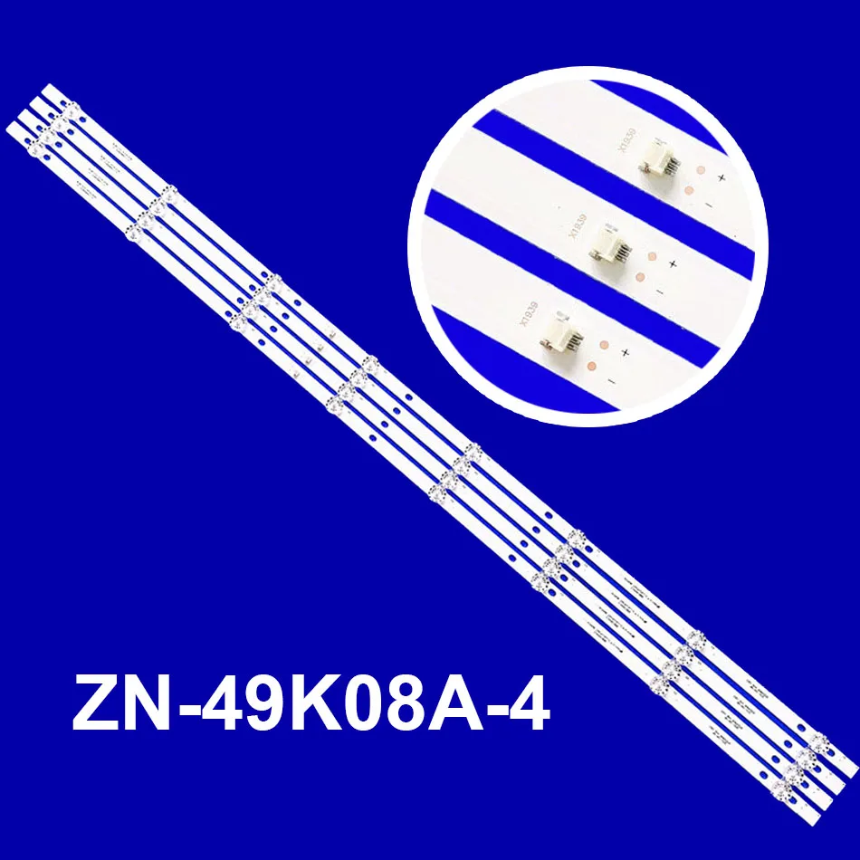 

Светодиодная лента подсветки для ZN-49K08A-4 ZE4913S F49T3E F49T4E W4913S LSC490FN04 SX0490182802116-HG