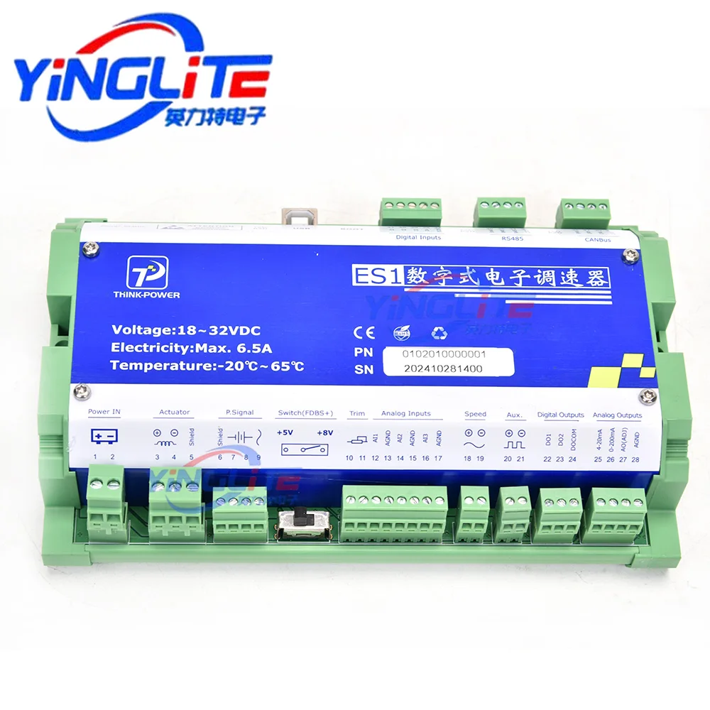 THINK-POWER ES1 Digital Electronic Speed Controller Tacho Controller for Gas and Diesel Engines