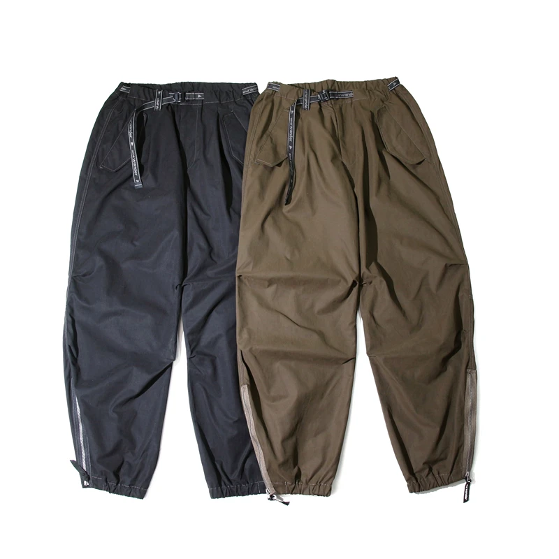 Mountain outdoor side zipper tapered tooling trousers paratrooper trousers