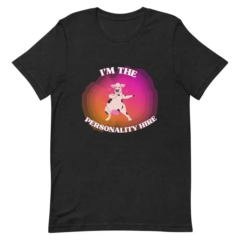 Funny shirt Personality Hire shareholder value for women meme dancing T