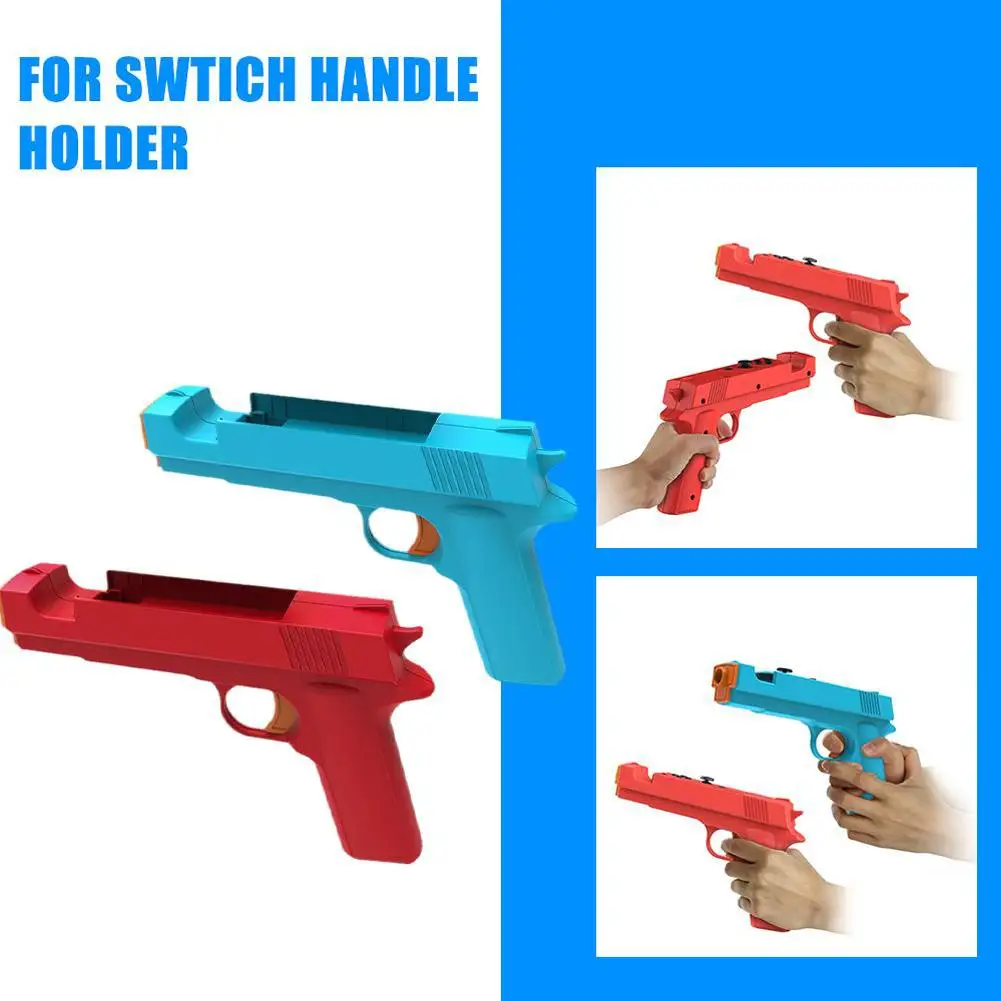 

NEW Shooting Game Gun Controller Compatible With Switch/Switch OLED Joy-Con Hand Grip Enhance Game Experience For Shooting E3D5