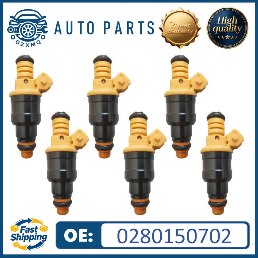 0280150702 High Quality 4/6pcs Fuel Injectors for Alfa Romeo Lancia 33 75 147 155 156 164 GTV 2.0T 2.5 3.0 V6 24V